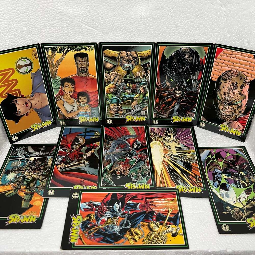 Widestorm Image - SPAWN 1995 Widevision TCG Lot of 11 cards